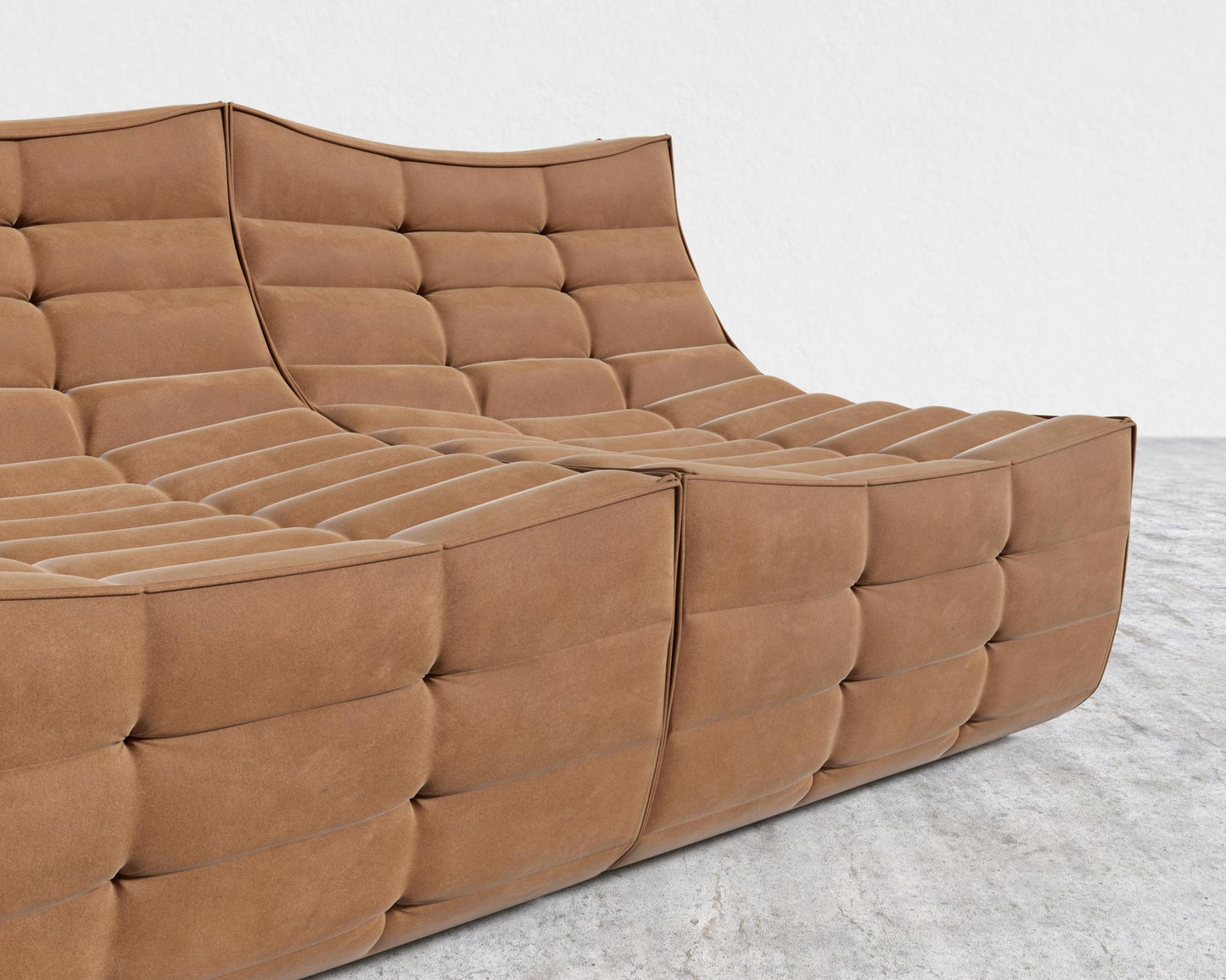 Tanner Sofa - Vegan Venice Suede - Cider