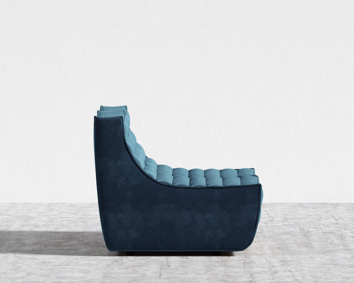 Tanner Sofa - Plush Velvet - Cobalt