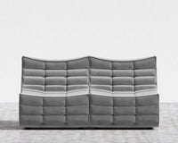 Tanner Sofa - Plush Velvet - Glacier Grey