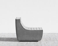 Tanner Sofa - Plush Velvet - Glacier Grey