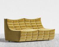 Tanner Sofa - Plush Velvet - Golden Beryl