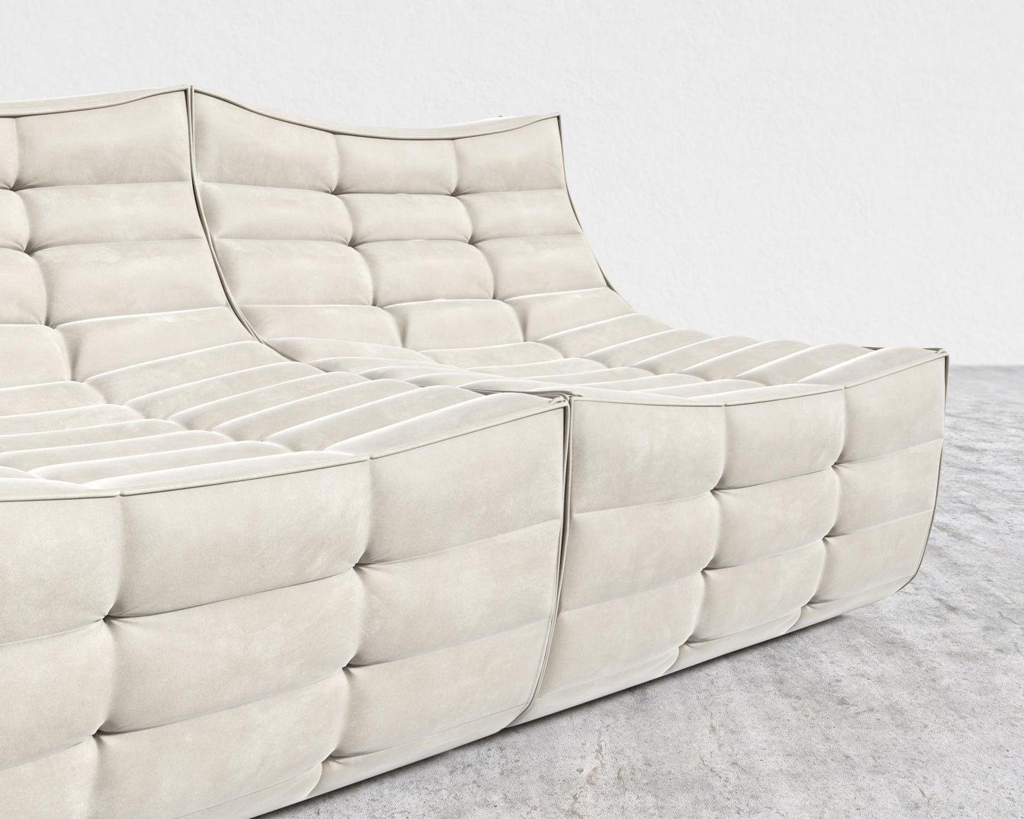 Tanner Sofa - Vegan Venice Suede - Latte
