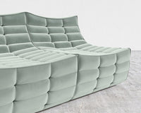 Tanner Sofa - Plush Velvet - Moonstone