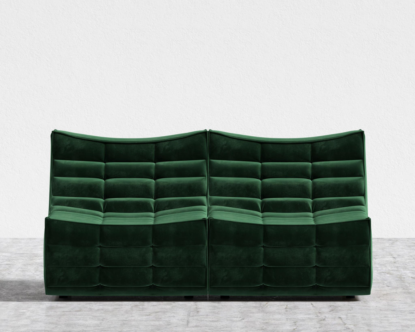 Tanner Sofa - Plush Velvet - Moss