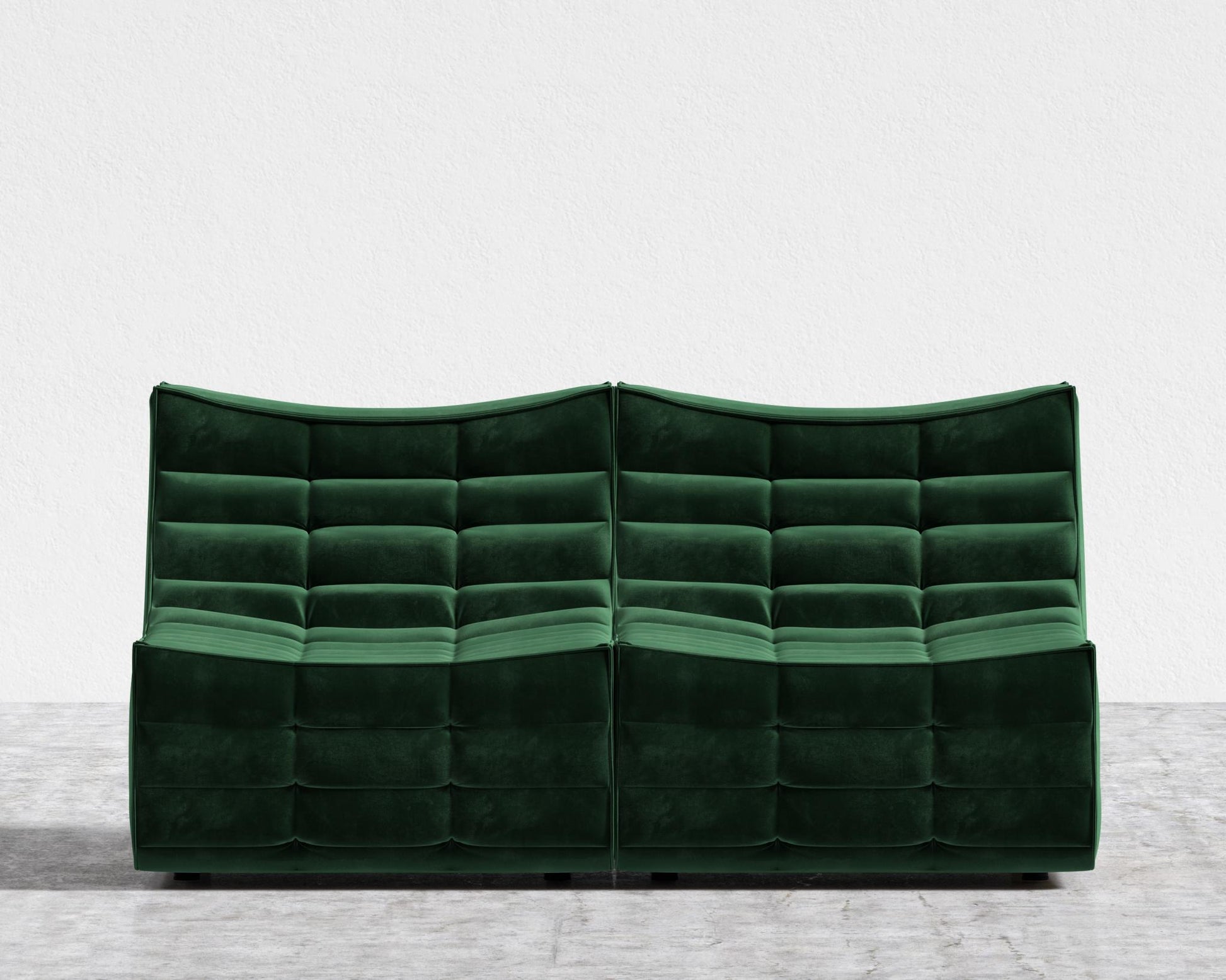 Tanner Sofa - Plush Velvet - Moss