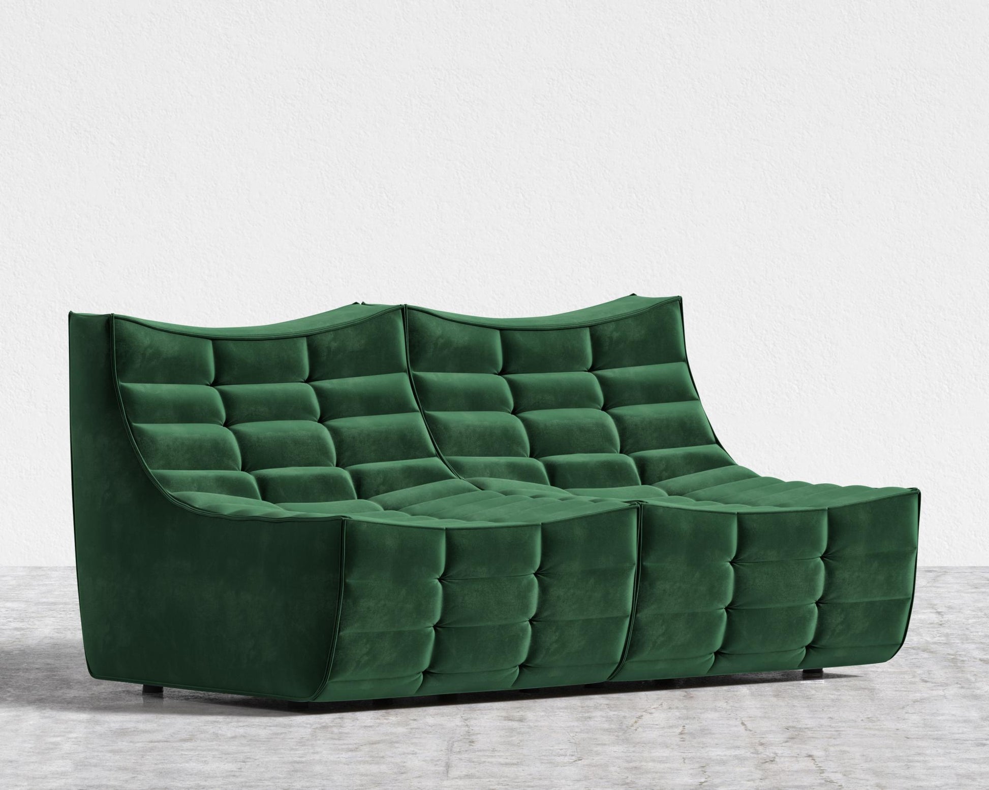 Tanner Sofa - Plush Velvet - Moss