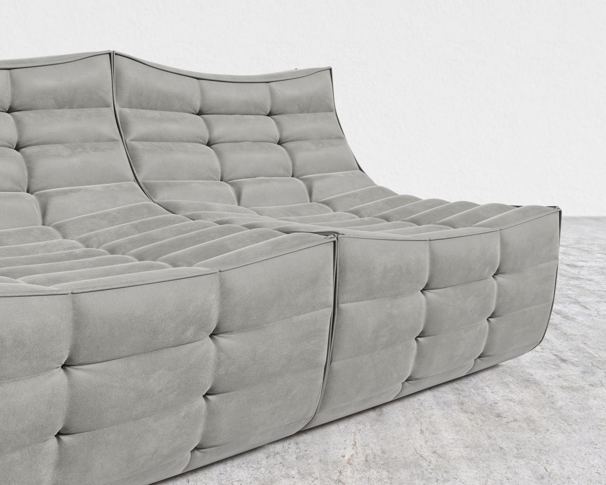 Tanner Sofa - Vegan Venice Suede - Strato