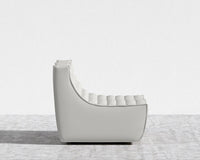 Tanner Sofa - Trento Microfiber Leather - Trento Eggshell