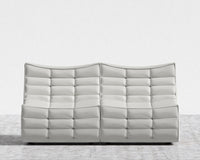 Tanner Sofa - Trento Microfiber Leather - Trento Eggshell