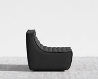 Tanner Sofa - Trento Microfiber Leather - Trento Jet Black