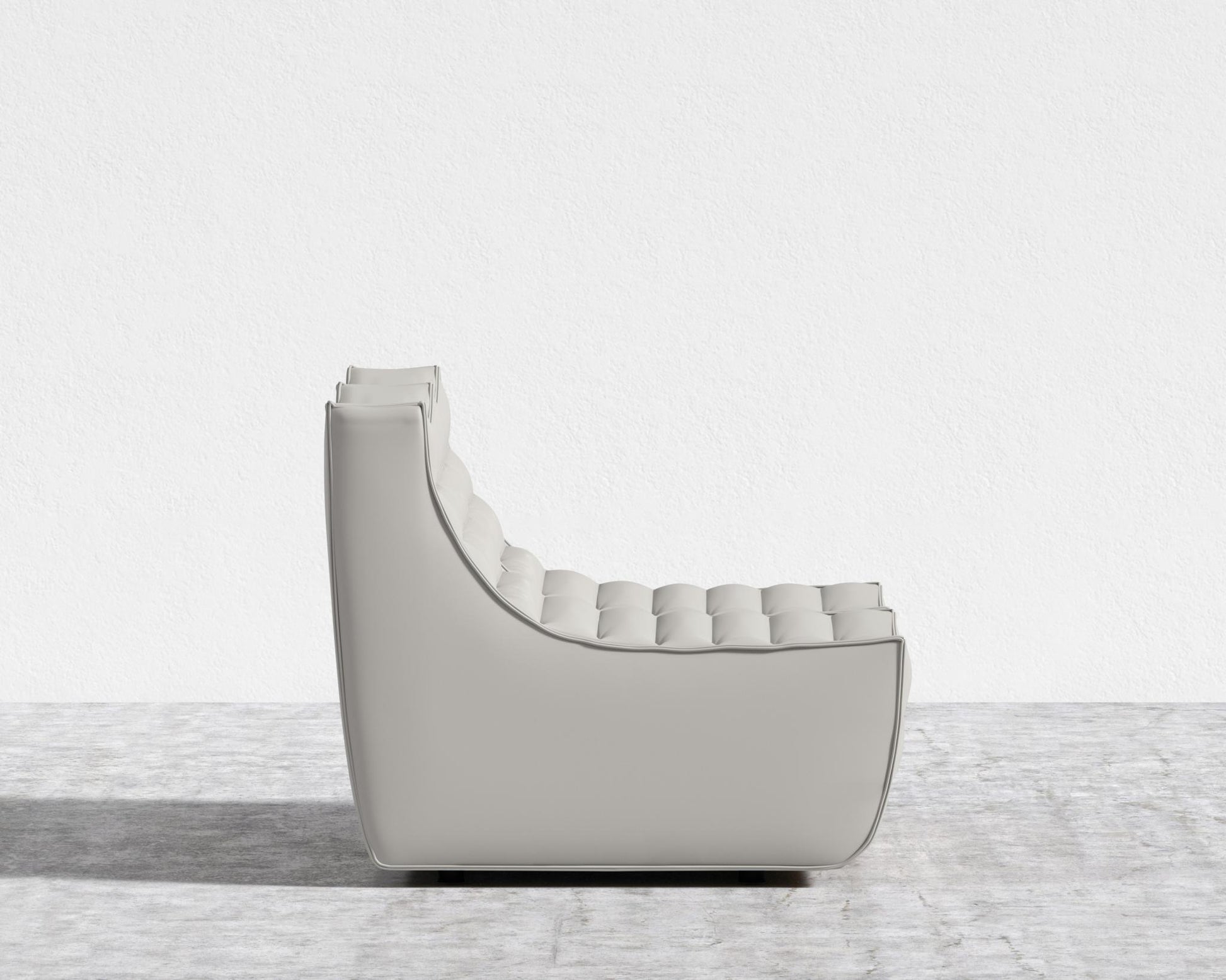 Tanner Sofa - Trento Microfiber Leather - Trento Taupe