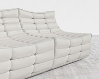 Tanner Sofa - Trento Microfiber Leather - Trento Taupe