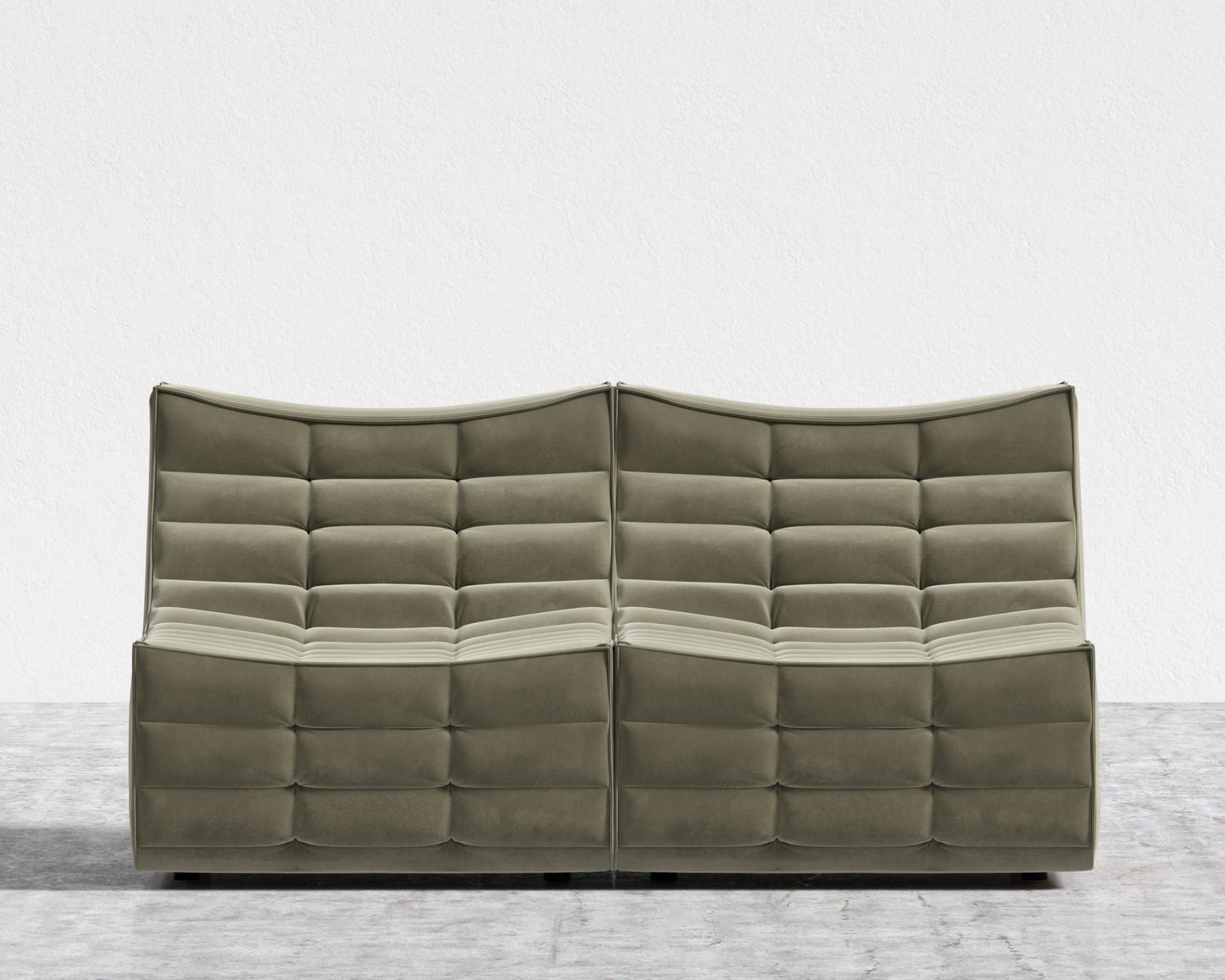 Tanner Sofa - Signature Plush Velvet - Olive Green