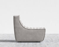 Tanner Armless - Venice Vegan Suede - Chiffon