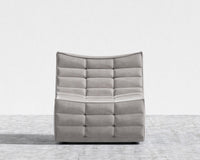 Tanner Armless - Venice Vegan Suede - Chiffon