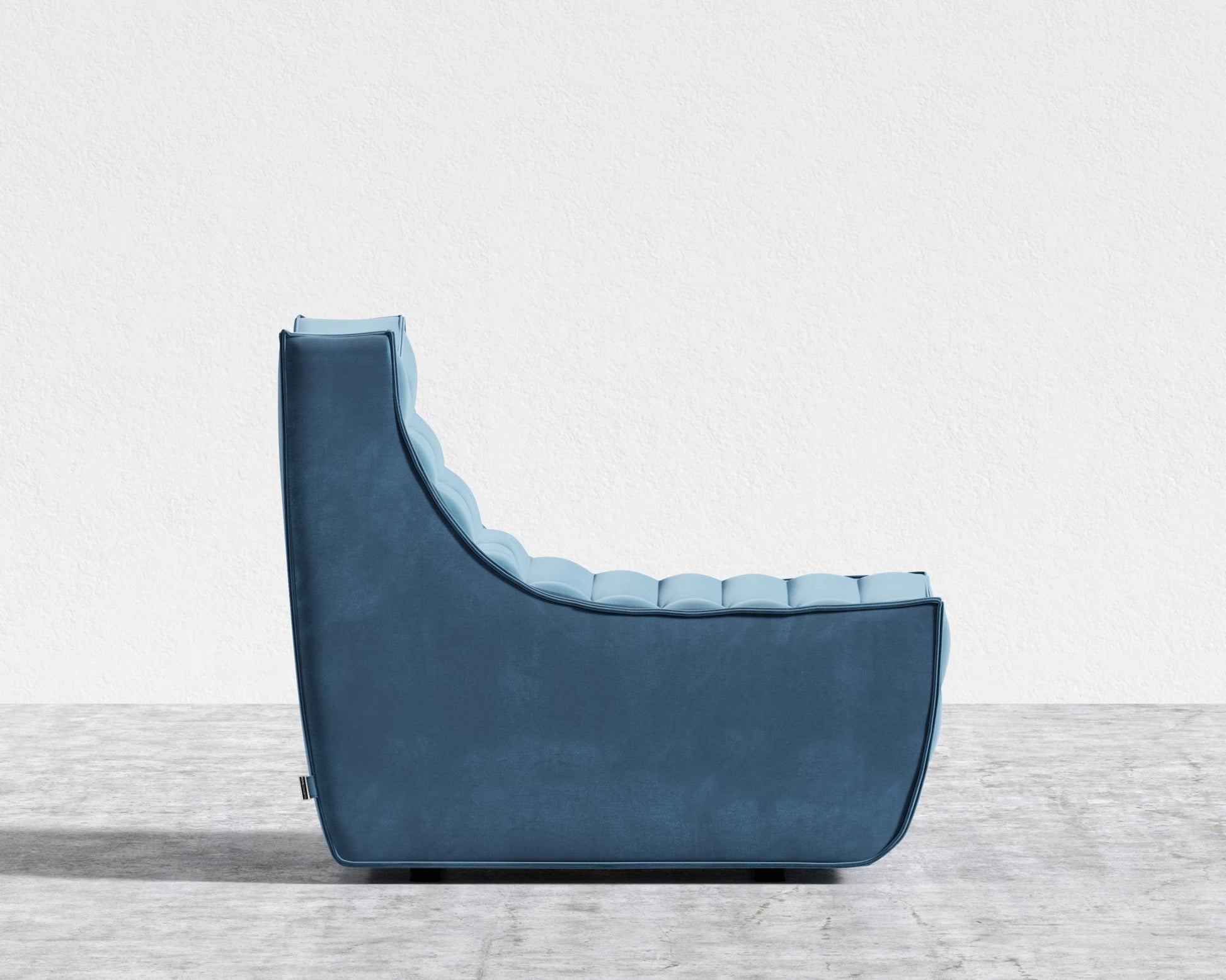 Tanner_Armless_Plush_Velvet - Solstice