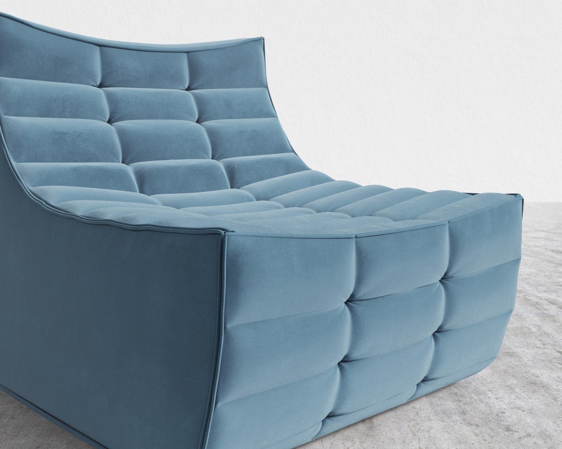 Tanner_Armless_Plush_Velvet - Solstice