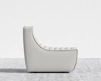 Tanner Armless - Trento Microfiber Leather - Trento Eggshell