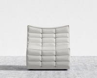 Tanner Armless - Trento Microfiber Leather - Trento Eggshell