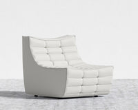 Tanner Armless - Trento Microfiber Leather - Trento Eggshell