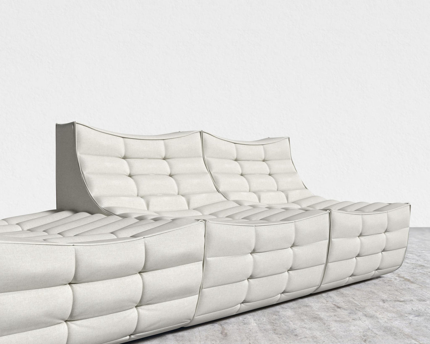 Tanner Open End Sofa - Modern Felt - Alesund