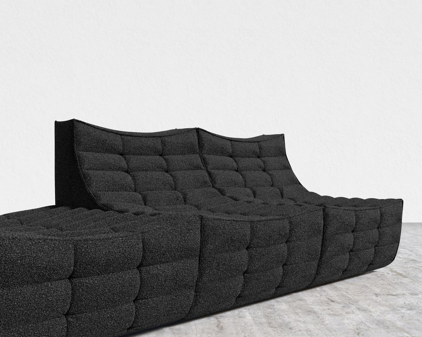 Tanner_Open_End_Sofa_Chatou_Boucle - Caviar