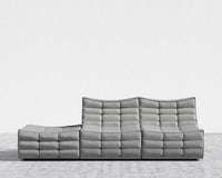 Tanner Open End Sofa - Modern Felt - Malmo