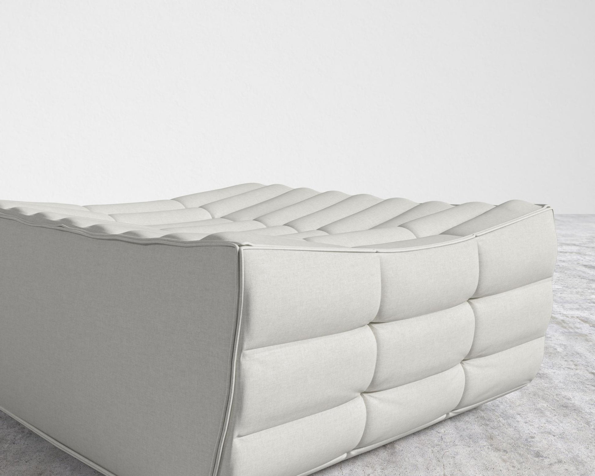 Tanner Ottoman - Modern Felt - Alesund