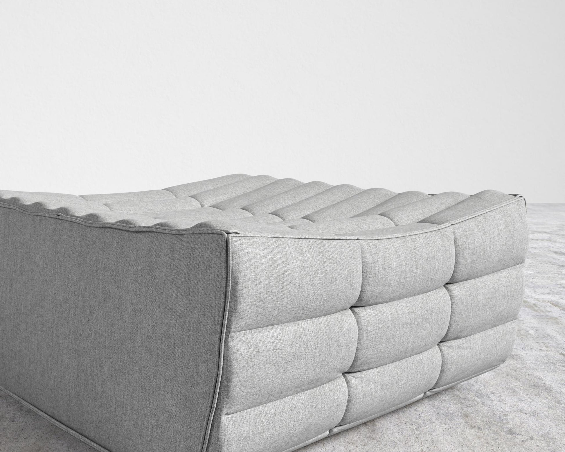 Tanner Ottoman - Modern Felt - Malmo