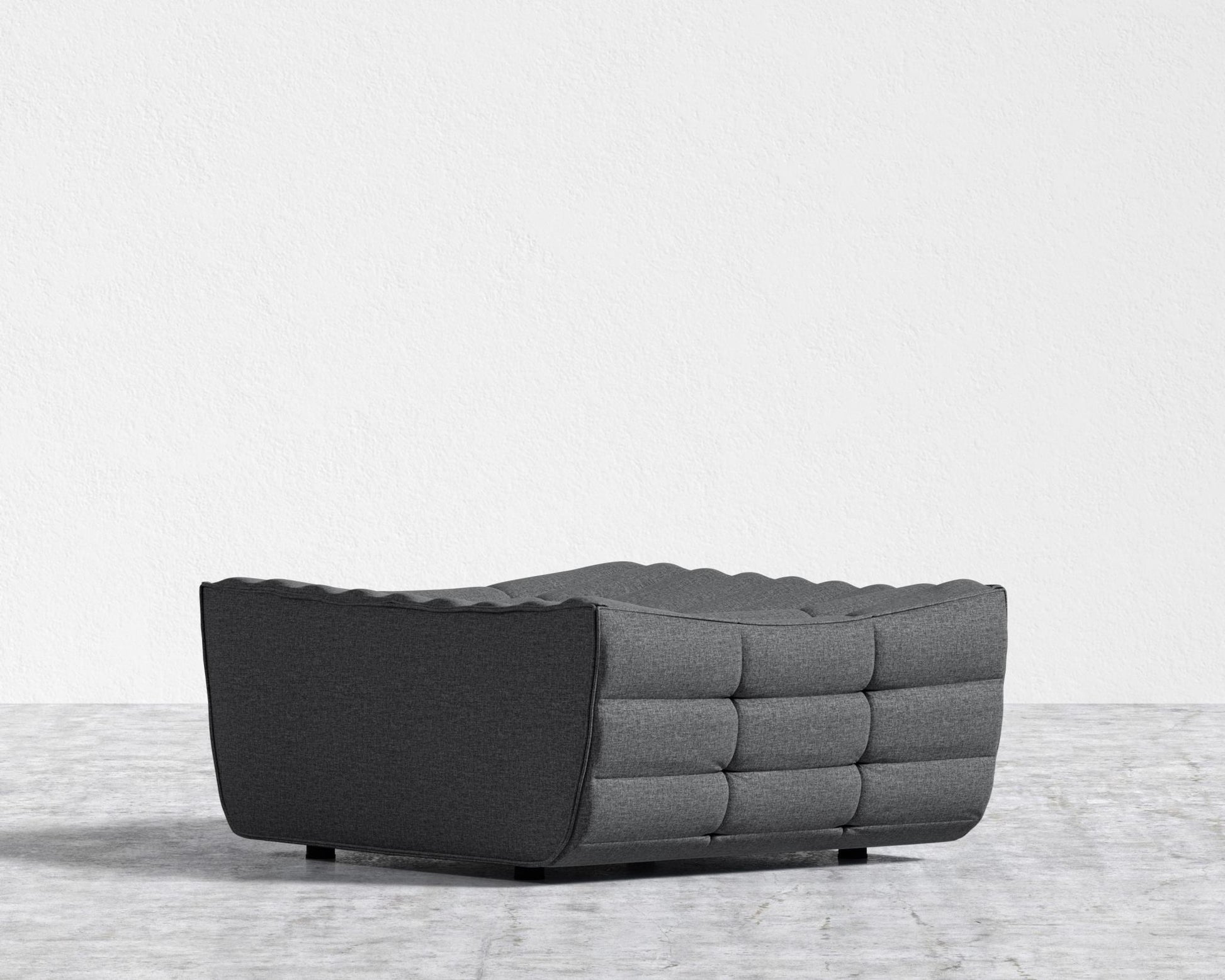Tanner Ottoman - Modern Felt - Stockholm