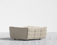 Tanner Ottoman - Signature Plush Velvet - Warm Taupe