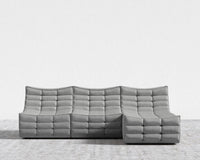 Tanner Sectional Sofa - Modern Felt - Malmo
