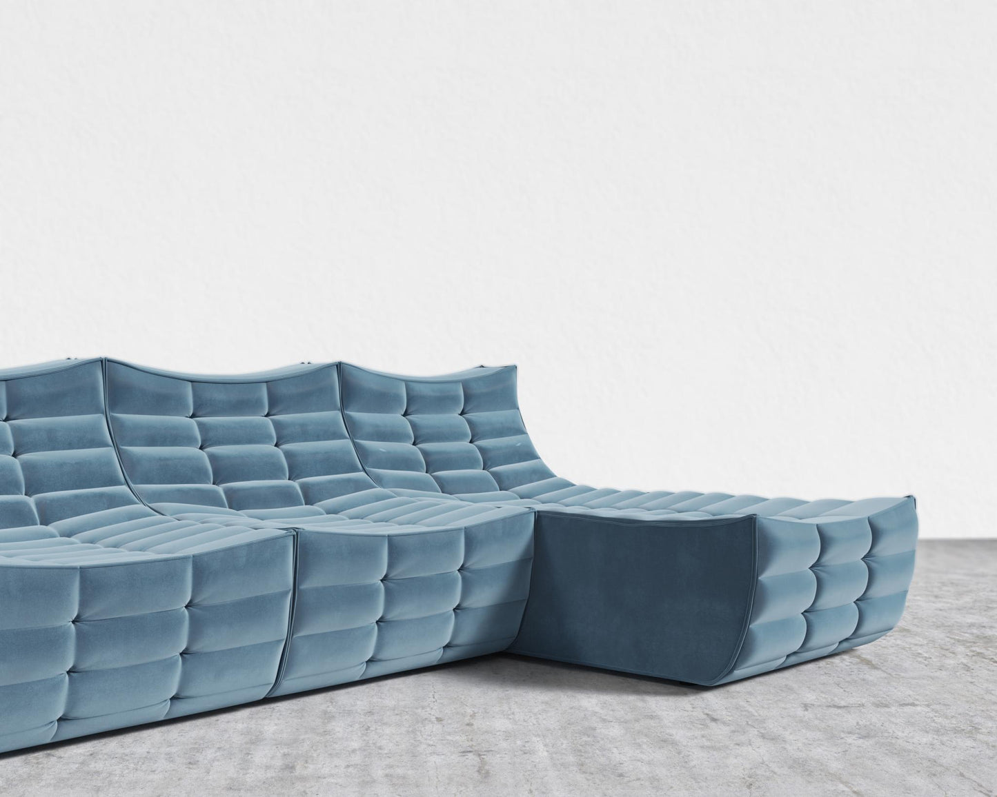 Tanner_Sectional_Sofa_Plush_Velvet - Solstice