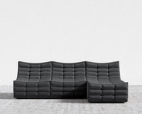 Tanner Sectional Sofa - Modern Felt - Stockholm