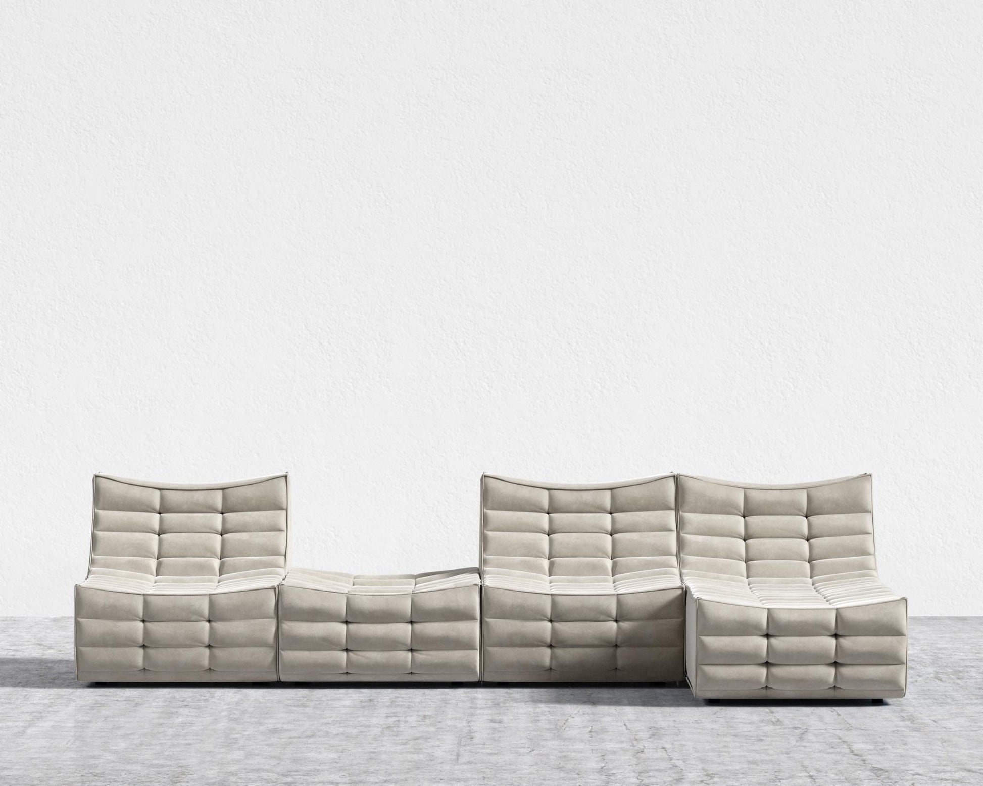 Tanner_Modular_Sectional_Venice_Vegan_Suede - Latte