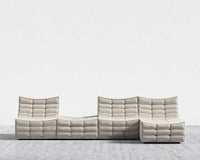 Tanner_Modular_Sectional_Venice_Vegan_Suede - Latte
