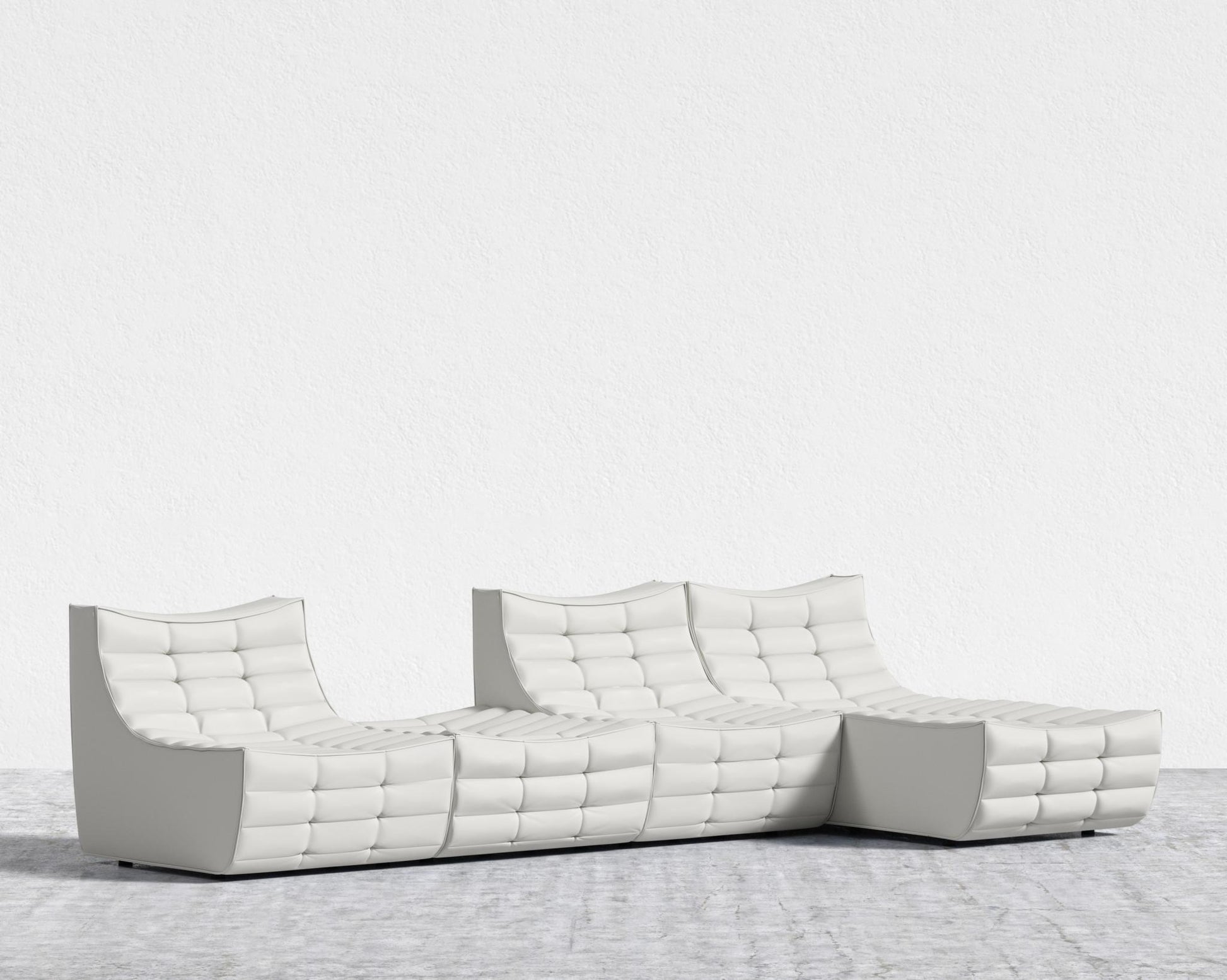Tanner_Modular_Sectional_Microfiber_Leather - Trento Eggshell