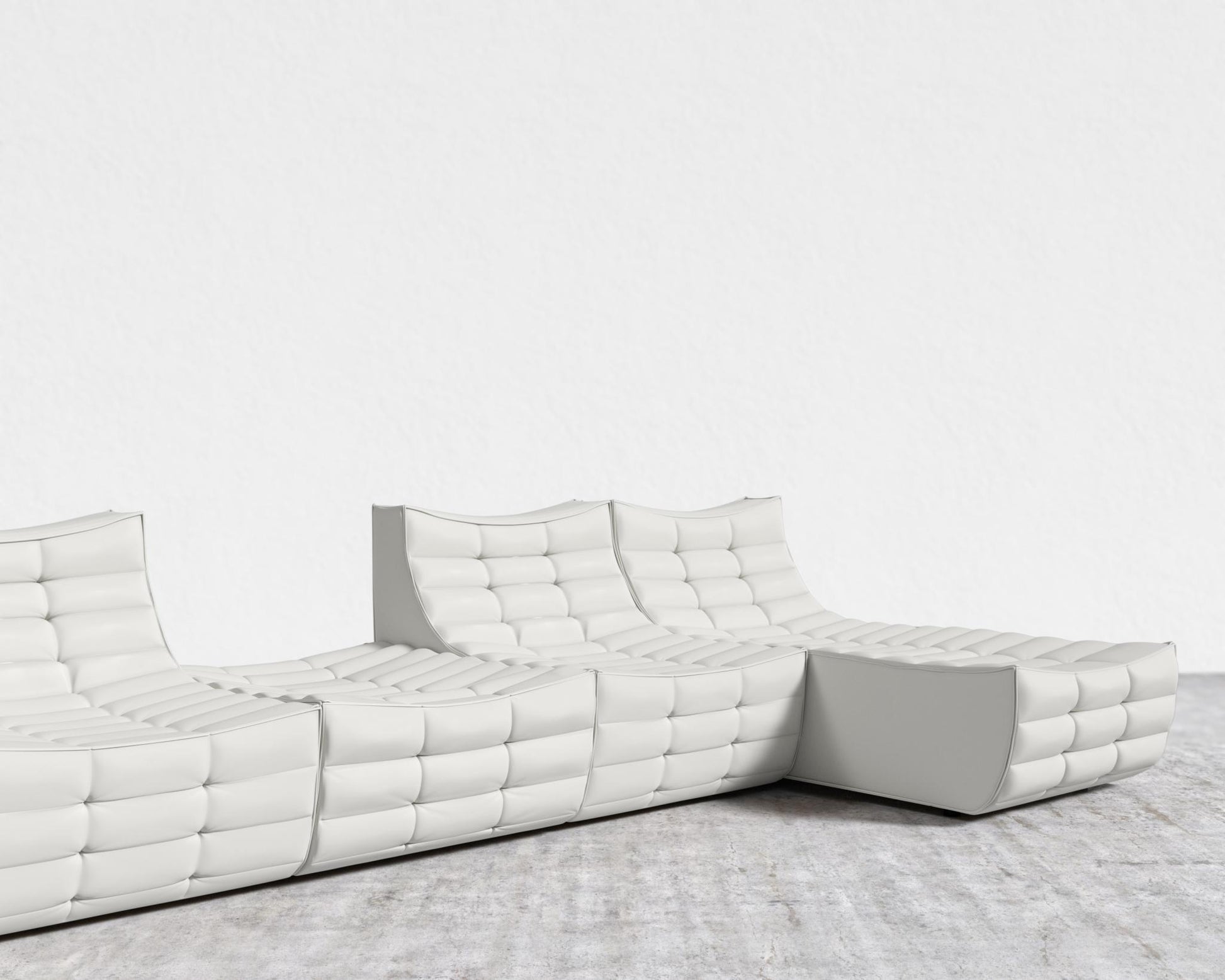 Tanner_Modular_Sectional_Microfiber_Leather - Trento Eggshell