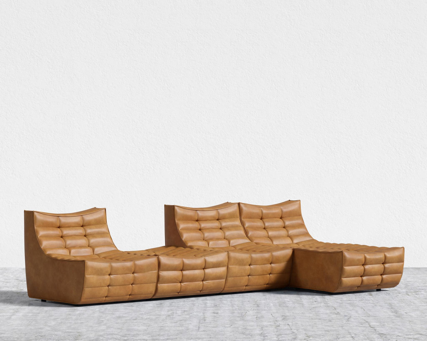 Tanner_Modular_Sectional_Microfiber_Leather - Trento Morocco