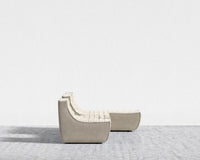 Tanner Modular Sectional - Signature Plush Velvet - Warm Taupe