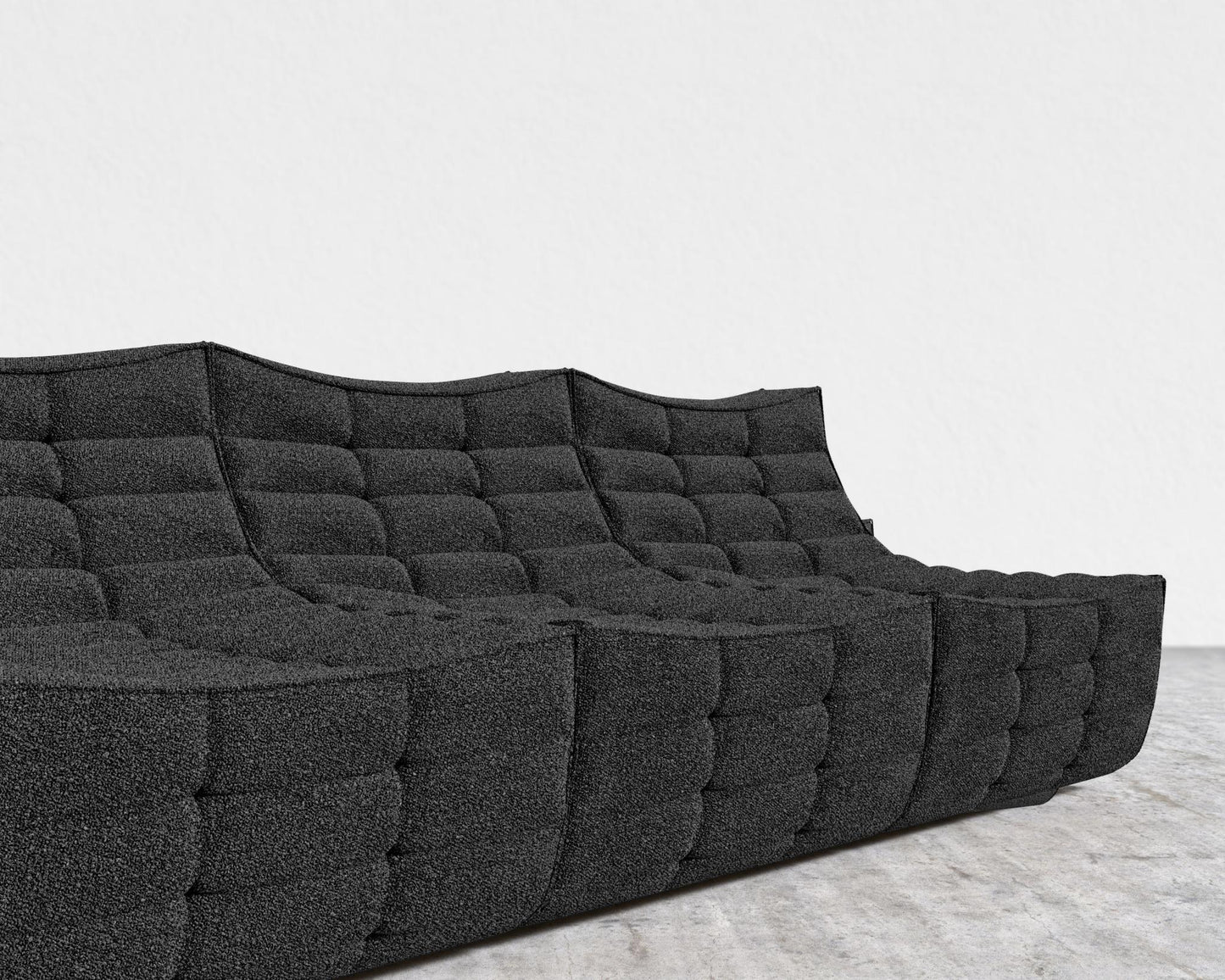 Tanner_3Seater_Sofa_Chatou_Boucle - Caviar