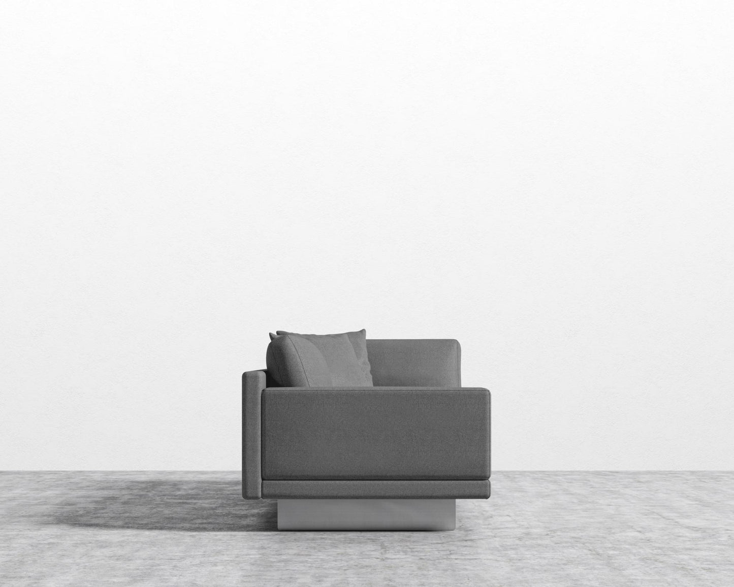 Dresden Left Arm Sofa - Plush Weave - Fin