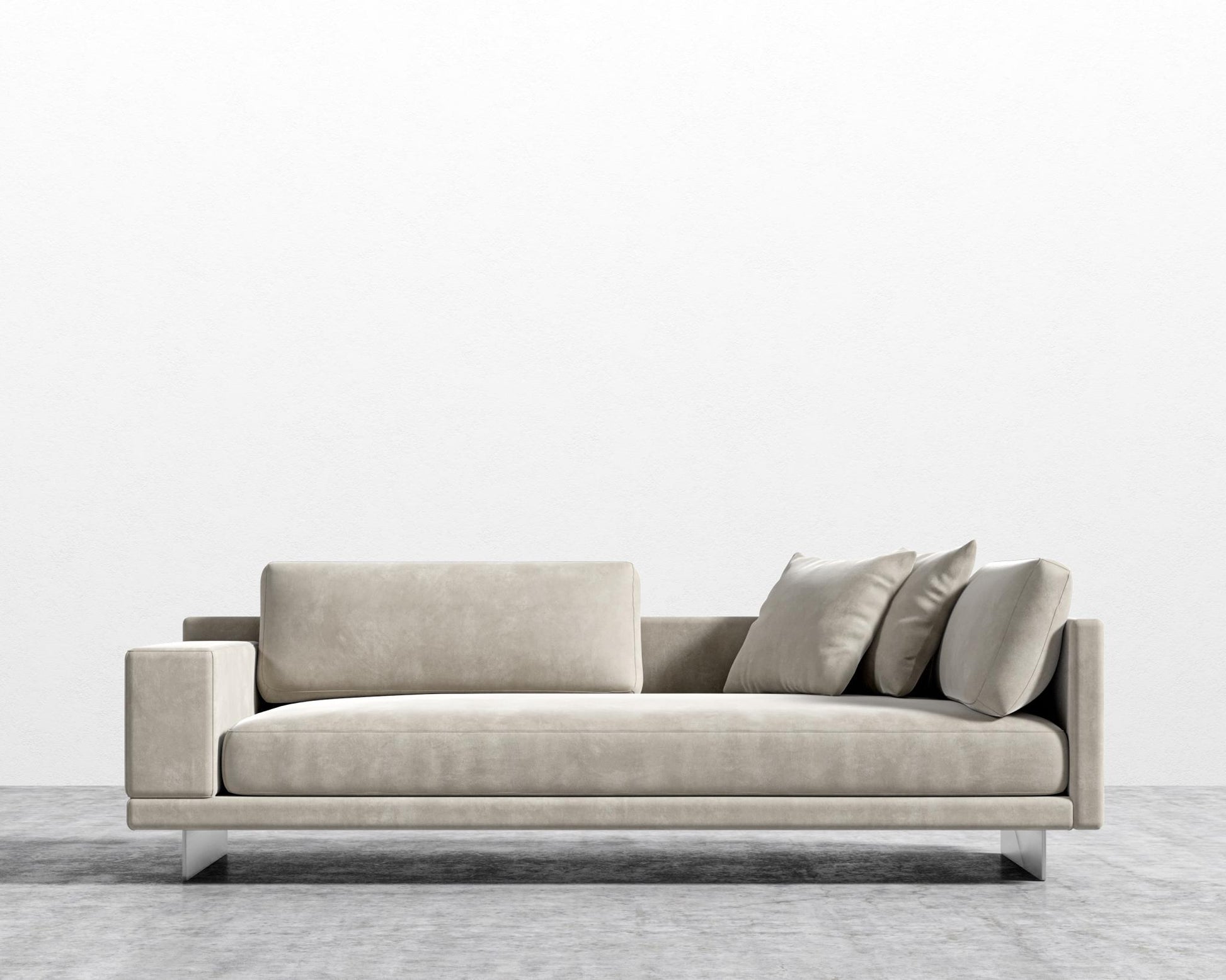 Dresden Left Arm Sofa - Latte