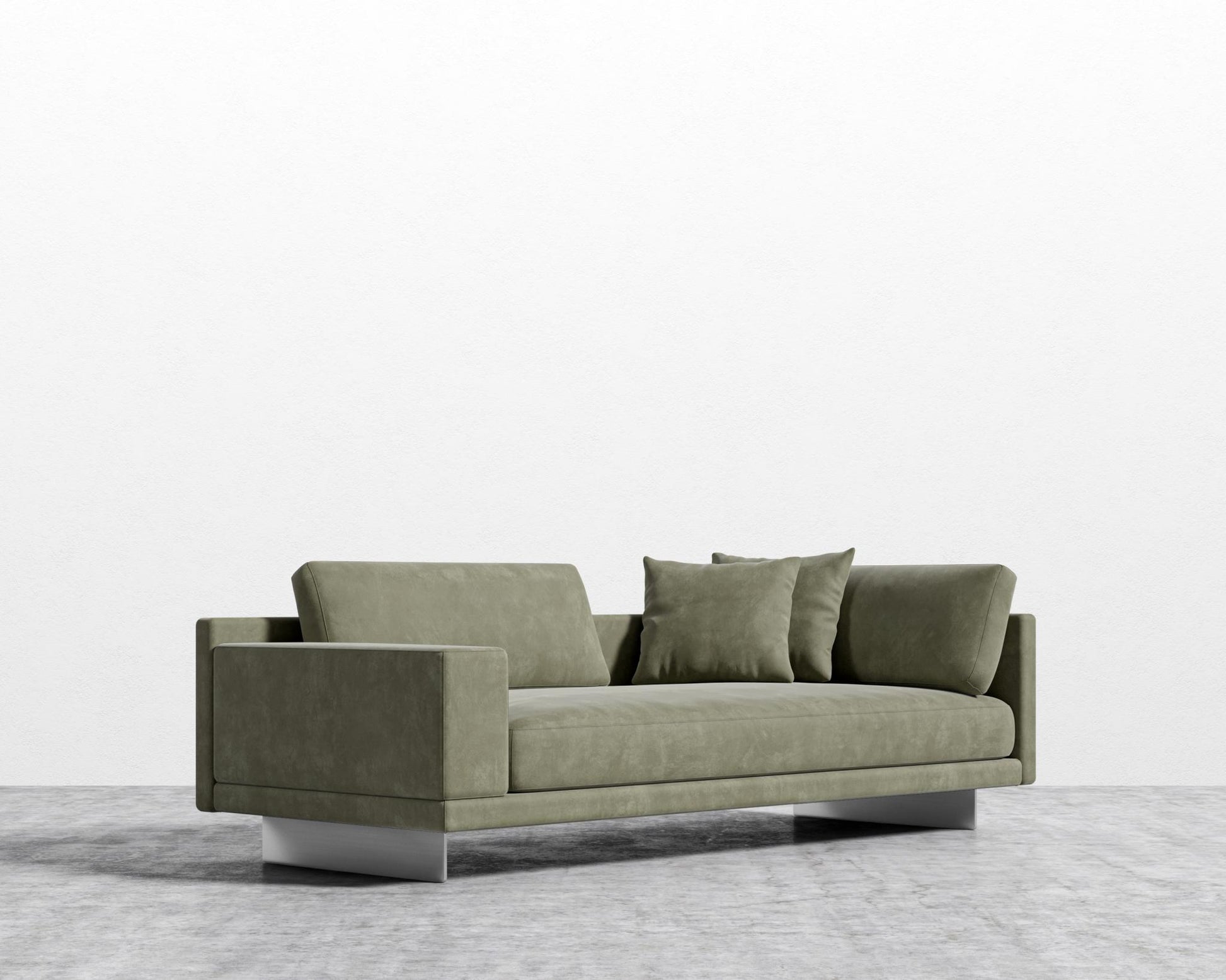 Dresden Left Arm Sofa - Sage