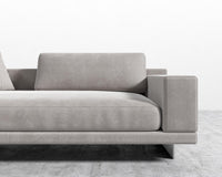 Dresden Right Arm Sofa - Venice Vegan Suede - Chiffon