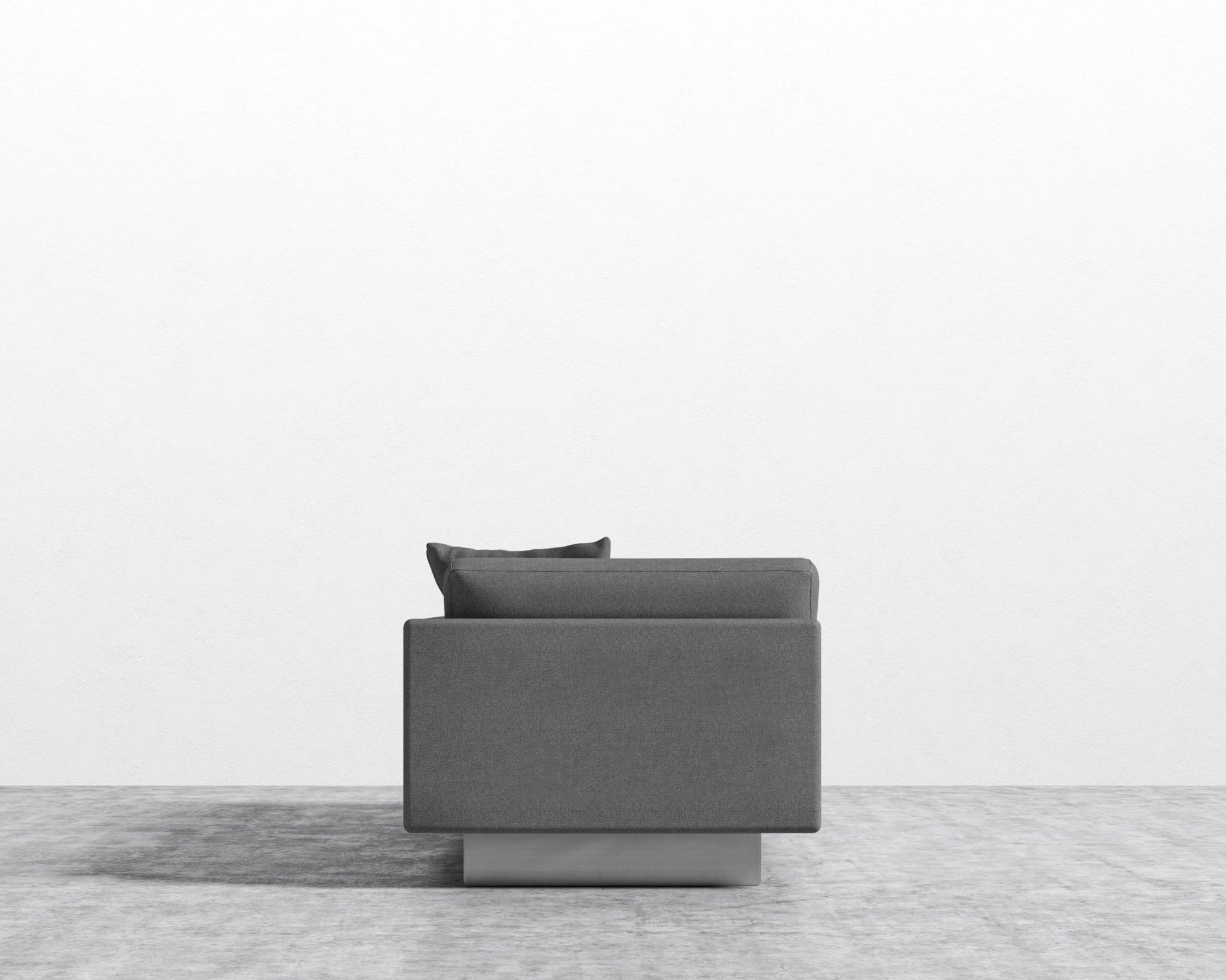 Dresden Right Arm Sofa - Plush Weave - Fin