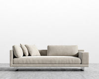 Dresden Right Arm Sofa - Venice Vegan Suede - Latte