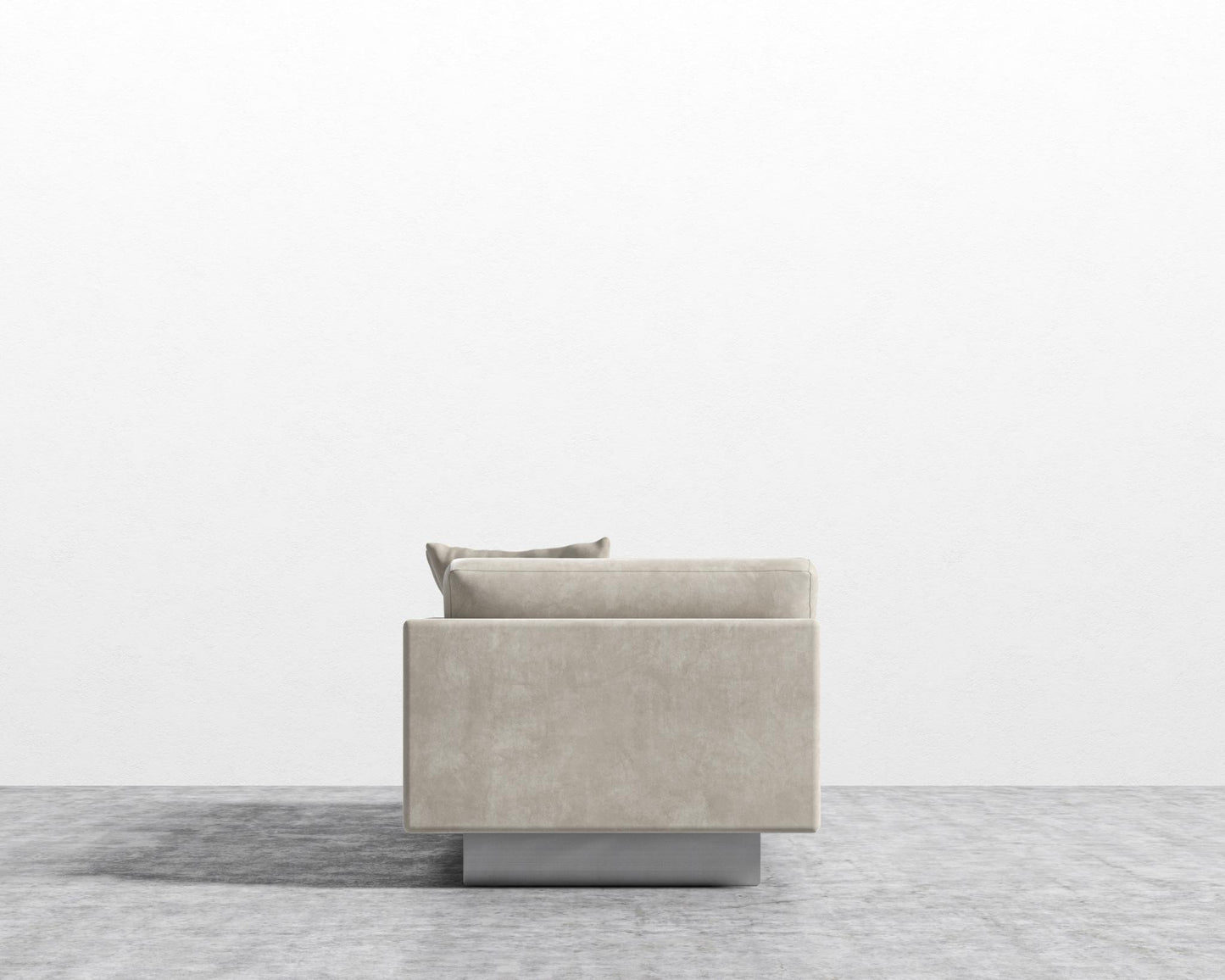 Dresden Right Arm Sofa - Venice Vegan Suede - Latte