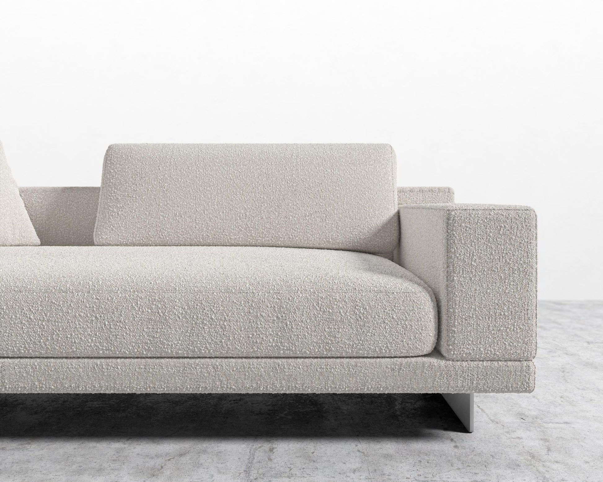 Dresden Right Arm Sofa - Chatou Boucle - Pearl