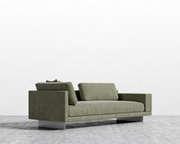 Dresden Right Arm Sofa - Venice Vegan Suede - Sage